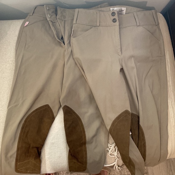 2 pairs! Tailored sportsman trophy hunter breeches size 26r midrise - Picture 2 of 2